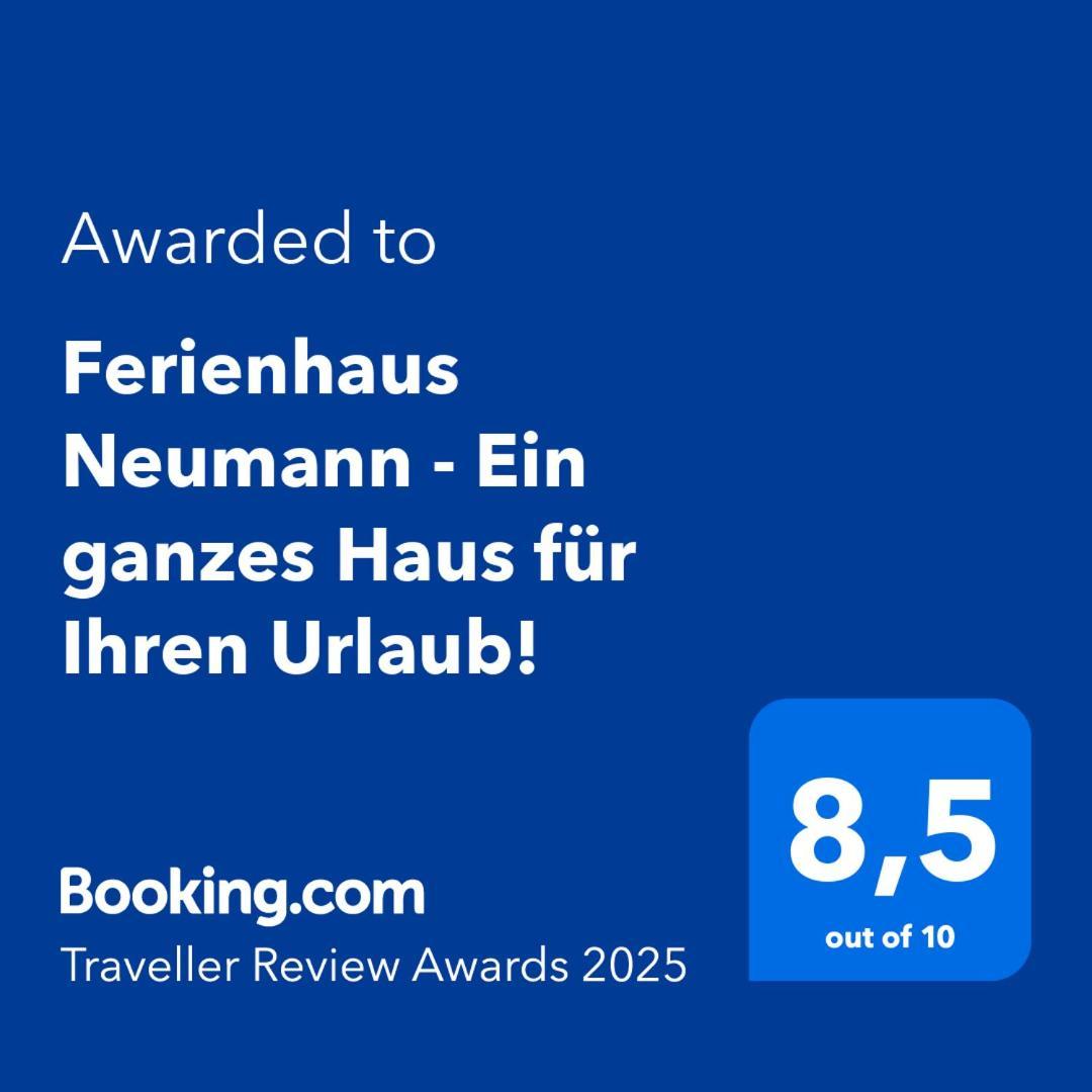 Ferienhaus Neumann - Ein Ganzes Haus Fuer Ihren Urlaub! Hessenburg المظهر الخارجي الصورة